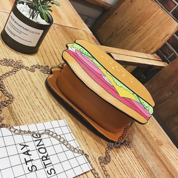 Burger crossbody bag - Picture 4 of 9